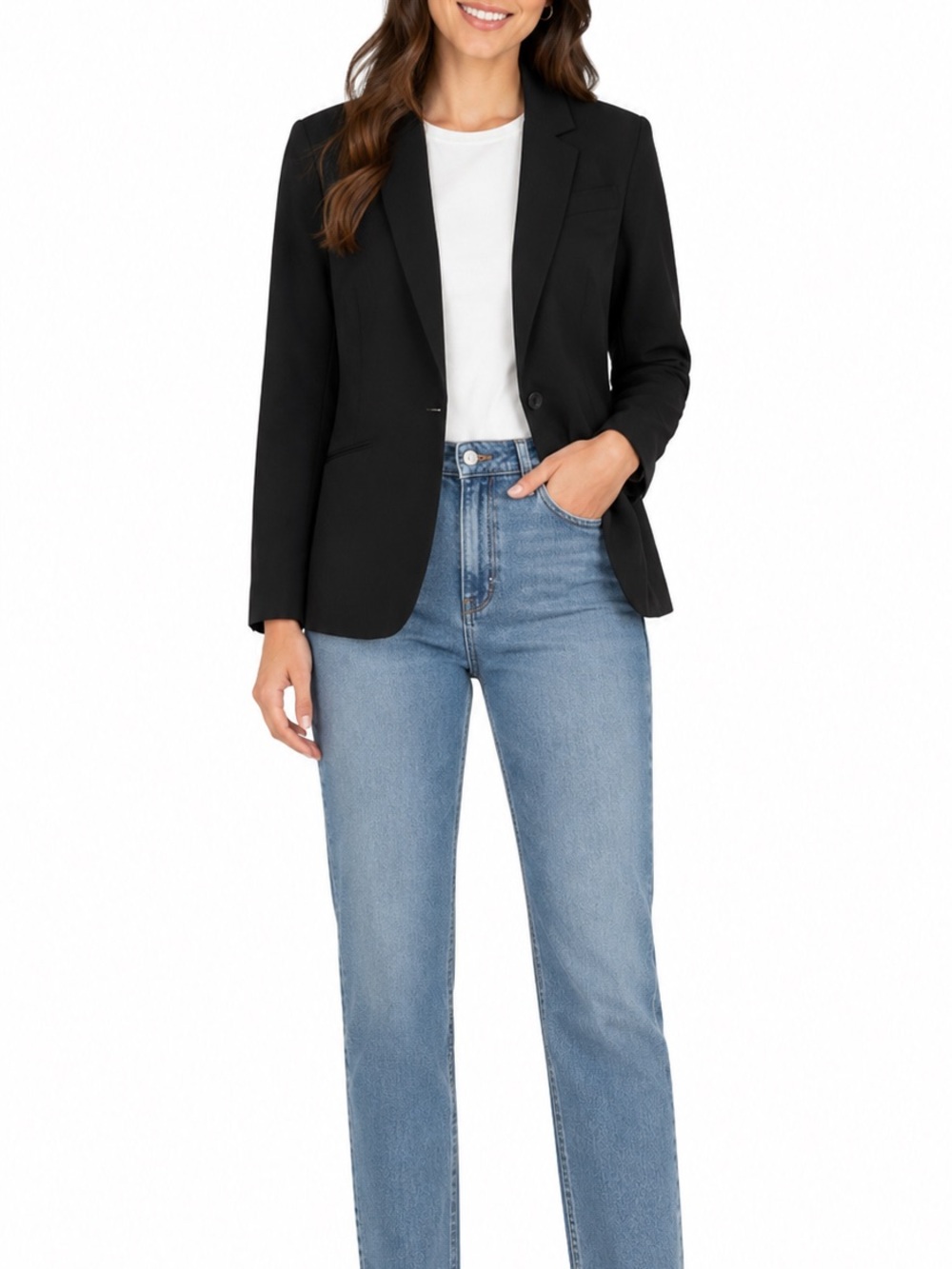 Nine West Size XL Black Blazer Jacket New With Tags